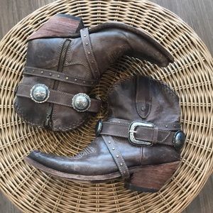 Western Booties Size 8